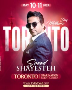 Saeed Shayesteh Live in Toronto