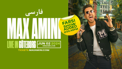 Max Amini Live in Göteborg! (in Farsi)