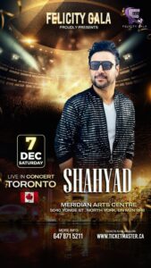 SHAHYAD LIVE IN TORONTO