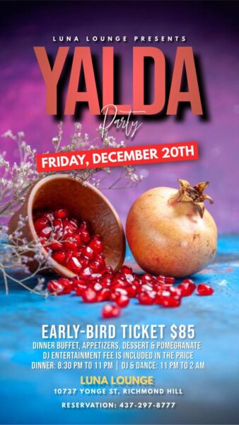 YALDA Persian Party Night