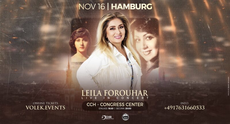 Leila Forouhar live in Hamburg