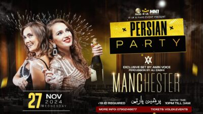 Persian Party in Manchester