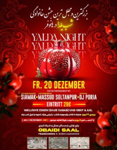 Yalda Night Family Party in Hannover