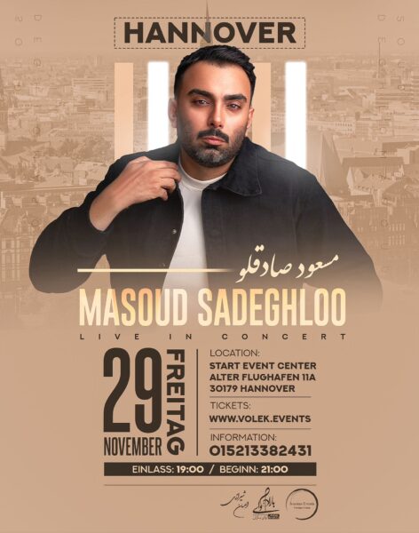 Masoud Sadeghloo live in Hannover