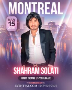 Shahram Solati Live In Montreal