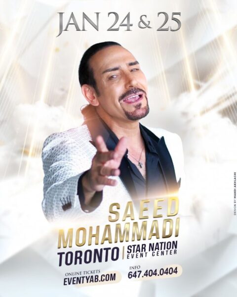 [Friday] Saeed Mohammadi Live in Toronto - January 24, 2025