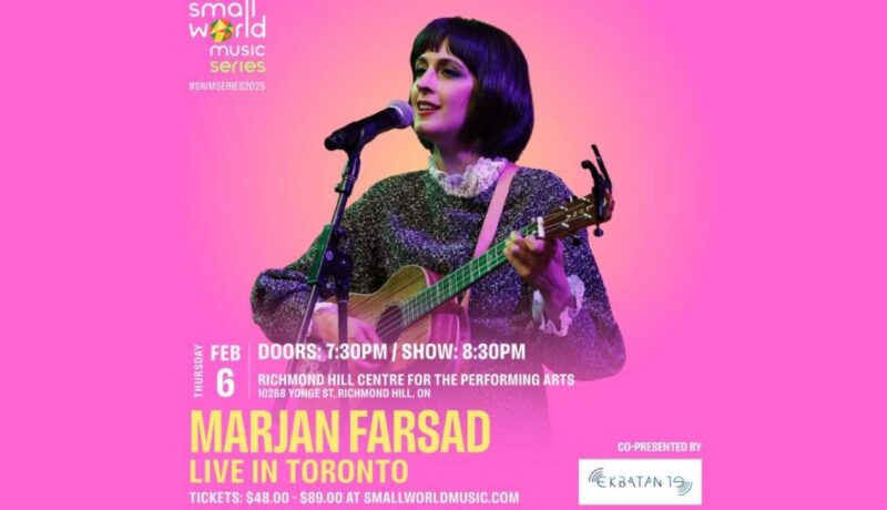 Marjan Farsad concert in toronto | کنسرت مرجان فرساد در تورنتو