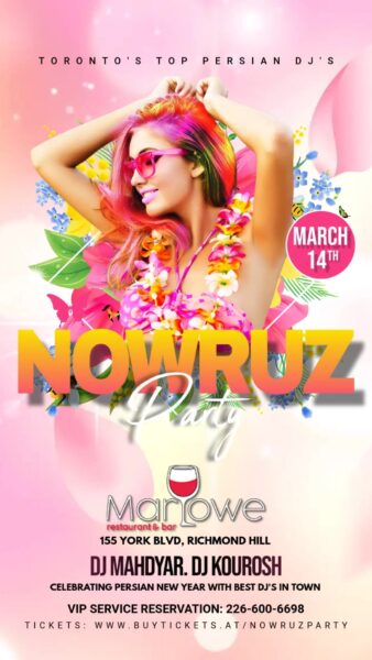 Nowruz Party with Toronto's Top Persian DJ's