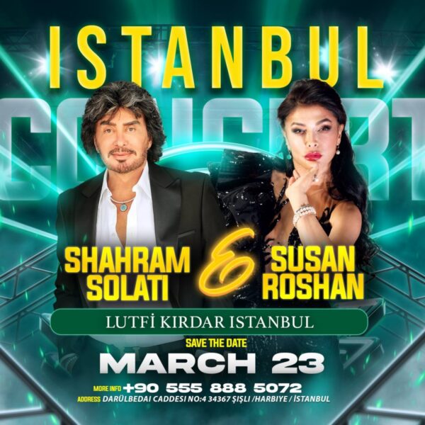 Shahram Solati & Susan Roshan Live In Istanbul