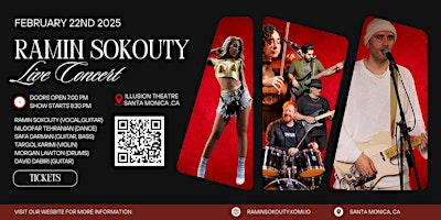 Ramin Sokouty & Band Live Concert (Persian Rock )