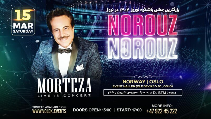 Morteza Live Concert in Oslo