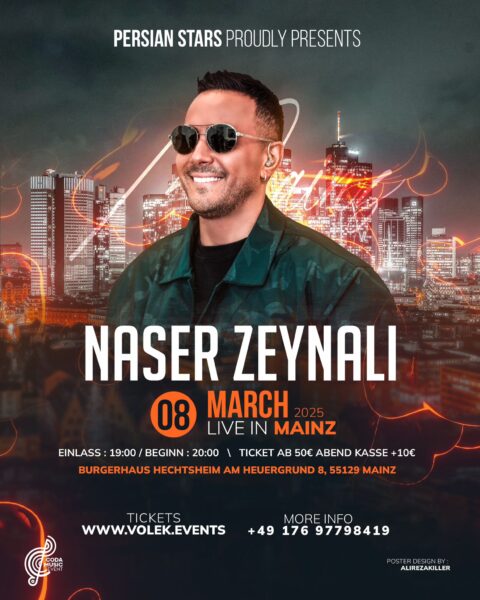 Naser Zeynali Live in Frankfurt (Mainz)