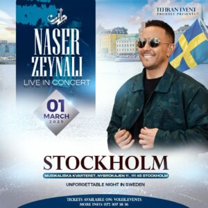 Naser Zeynali Live in Stockholm