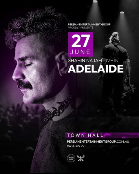 Shahin Najafi Live in Adelaide