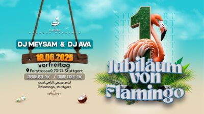 Jubilläum von flamingo party in Stuttgart