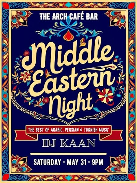 Middle Eastern Night @Arch Cafe