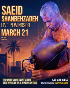 Saeid Shanbezadeh Live in Windsor
