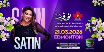Nowruz Gala 2026 - SATIN Live in Concert + DJ + Dinner