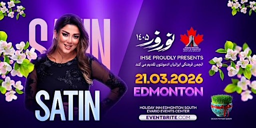 Nowruz Gala 2026 - SATIN Live in Concert + DJ + Dinner