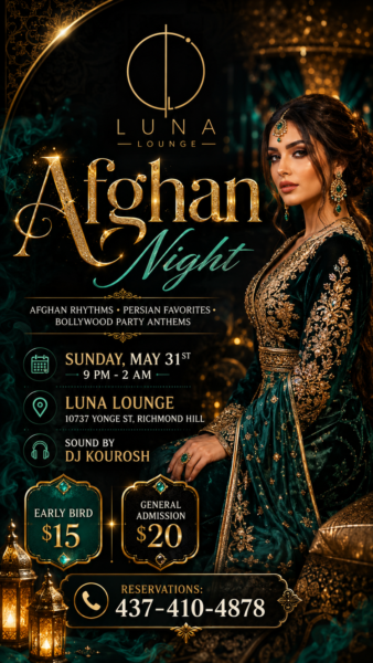 Afghan Night at Luna Lounge