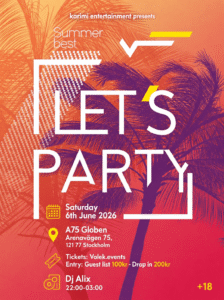 Summer Party in Stockholm