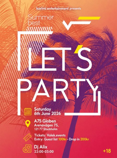 Summer Party in Stockholm