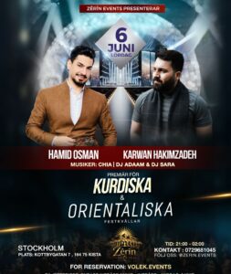 Kurdish & Oriental Party Night in Stockholm