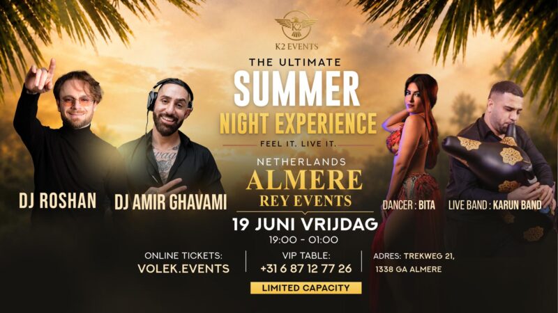 The Biggest Persian Summer Night in Almere