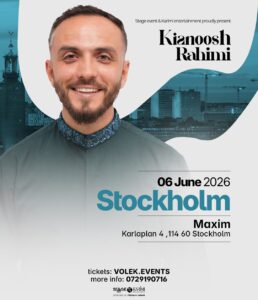 Kianoosh Rahimi Live in Stockholm