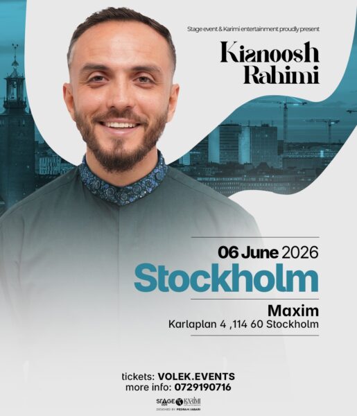 Kianoosh Rahimi Live in Stockholm