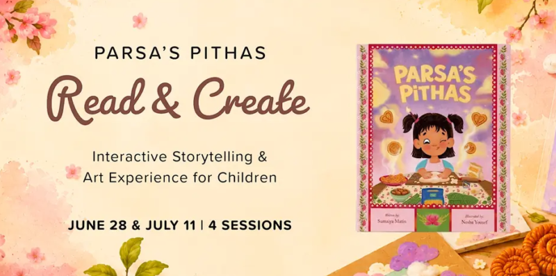 Parsa’s Pithas: Read & Create - June 28, 2026