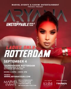 Aryana Sayeed ”Ladies Only” Concert in Rotterdam