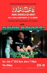 David Rovics’ Ministry of Culture