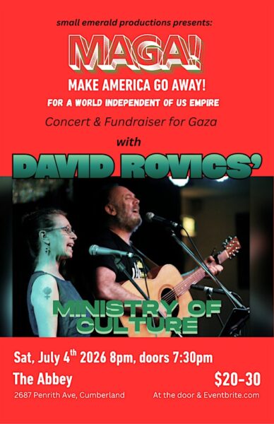 David Rovics’ Ministry of Culture